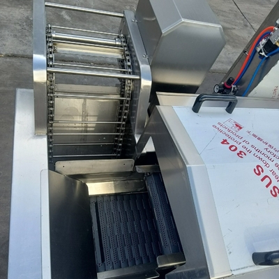 鶏ナゲット フランチャイズフライとより商業的なグレードのためのステンレス鋼のフライ機