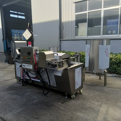 鶏ナゲット フランチャイズフライとより商業的なグレードのためのステンレス鋼のフライ機
