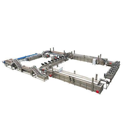 オーダーメイドオプションとオイルタンクアクセサリーを持つ現代的なフライパン生産工場