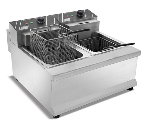 ファストフードチェーン用の商用ダブルフライヤー パッケージサイズ 52.00cm * 30.50cm * 29.50cm