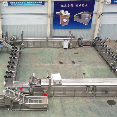 電動 ポテトチップス 機械 完全自動 50kg と 100kg 製造能力