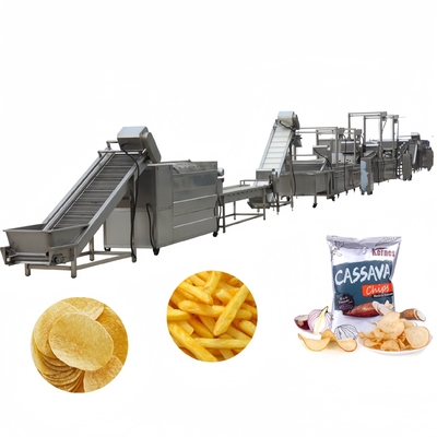 オイルタンクとエキストラオイルアクセサリー 500kg 完全自動 ポテトチップス生産ライン