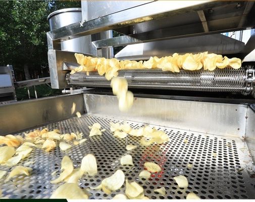 パーソナライゼーション 高性能の電動大容量ポテトチップスマシン