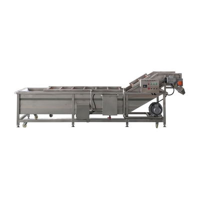 野菜・果物サラダの洗浄装置 1500kg/h 容量 110V~380V 電圧