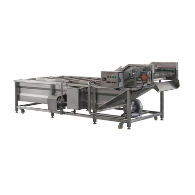 野菜・果物サラダの洗浄装置 1500kg/h 容量 110V~380V 電圧