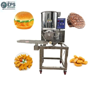 熱加工 鶏ナゲットのための自動ハンバーガーパティ形作機