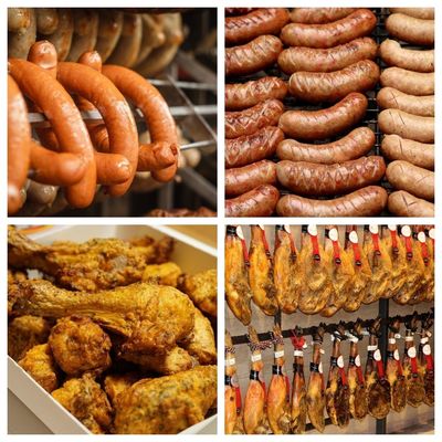 適用シナリオ ステンレス鋼 自動化工業肉 肉の煙火炉