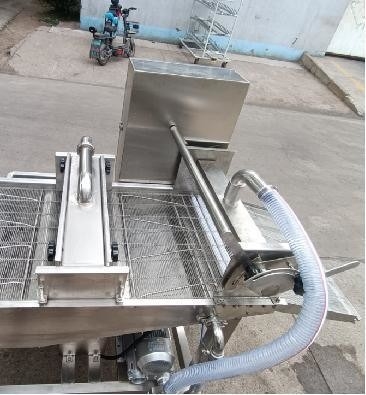 熱加工 鶏ポップコーン 打撃機 ドラム型 自動 グレード 自動