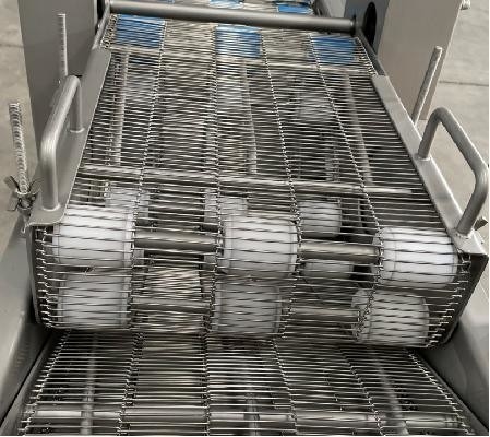 自動海産物の打撃機 500kg/h 熱処理と自動グレード