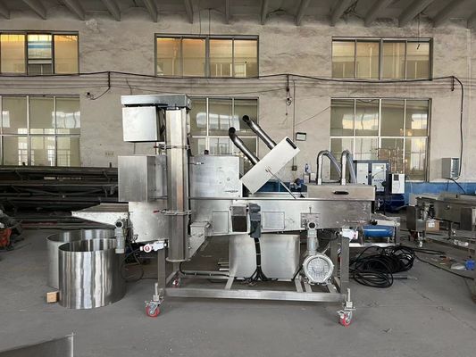 カスタマイズされた肉磨き機 脆いチキンナゲット粉砕機械生産ライン