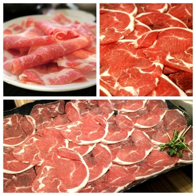 熱加工肉切断機 効率的に切る 牛肉 鶏肉 ソーセージ など