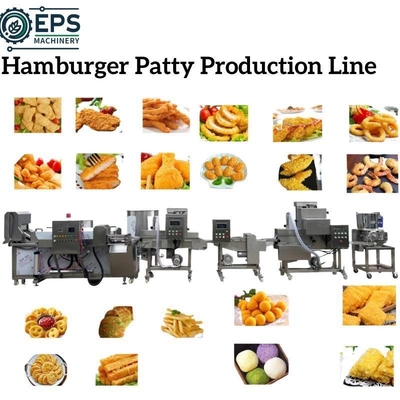 オーダーメイド ミニバーガー製造加工ラインと肉磨機