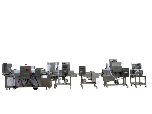 オーダーメイド ミニバーガー製造加工ラインと肉磨機