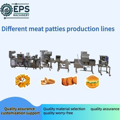 熱加工 鶏肉パティ加工のための自動ハンバーガーパティ形作機
