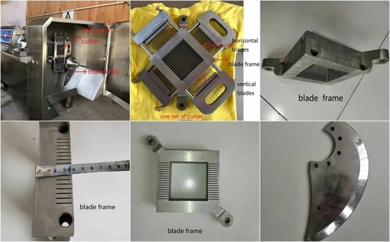 高容量肉切断機 サイズの4 熱加工肉ブロック切断機