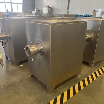 ボタン制御 モード 工業用PLC 凍結肉のための大きなミンス肉を作る機械