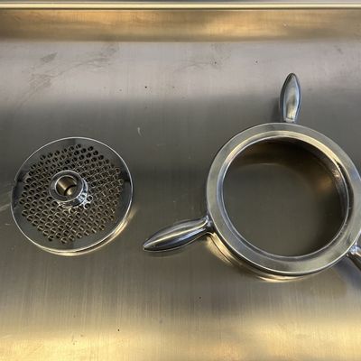 ボタン制御 モード 工業用PLC 凍結肉のための大きなミンス肉を作る機械