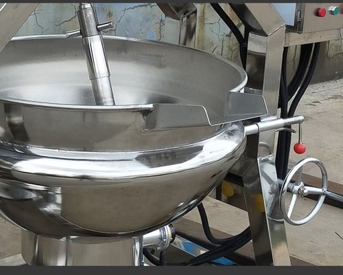 電気/ガス/蒸気暖房と惑星ミキサーを備えたカスタマイズされたダブルジャケットケトル