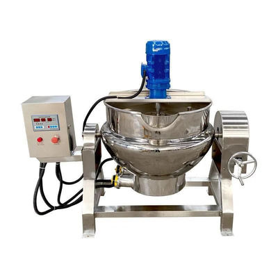 電動/ガス/蒸気熱調理用 煮物ミキサー 蓋付きケトルとミキサー