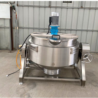オンライン販売後サービス 産業用真空型ステンレス鋼砂糖メルトポットミキサー