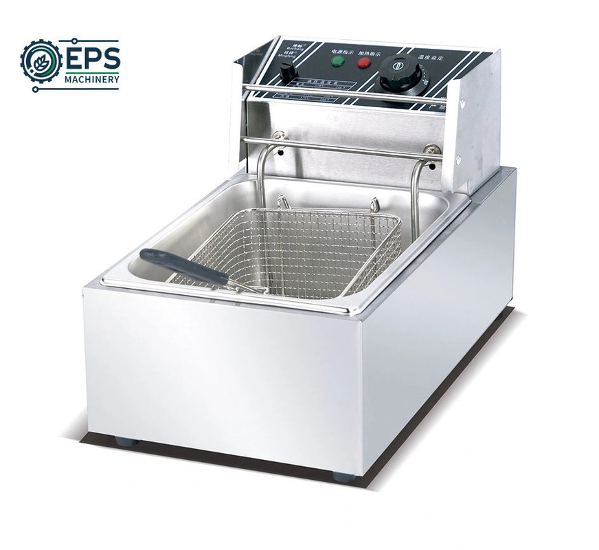 2.5L 3L 5L 6L スナックフライヤー / 商業食品生産のための工業フライヤー