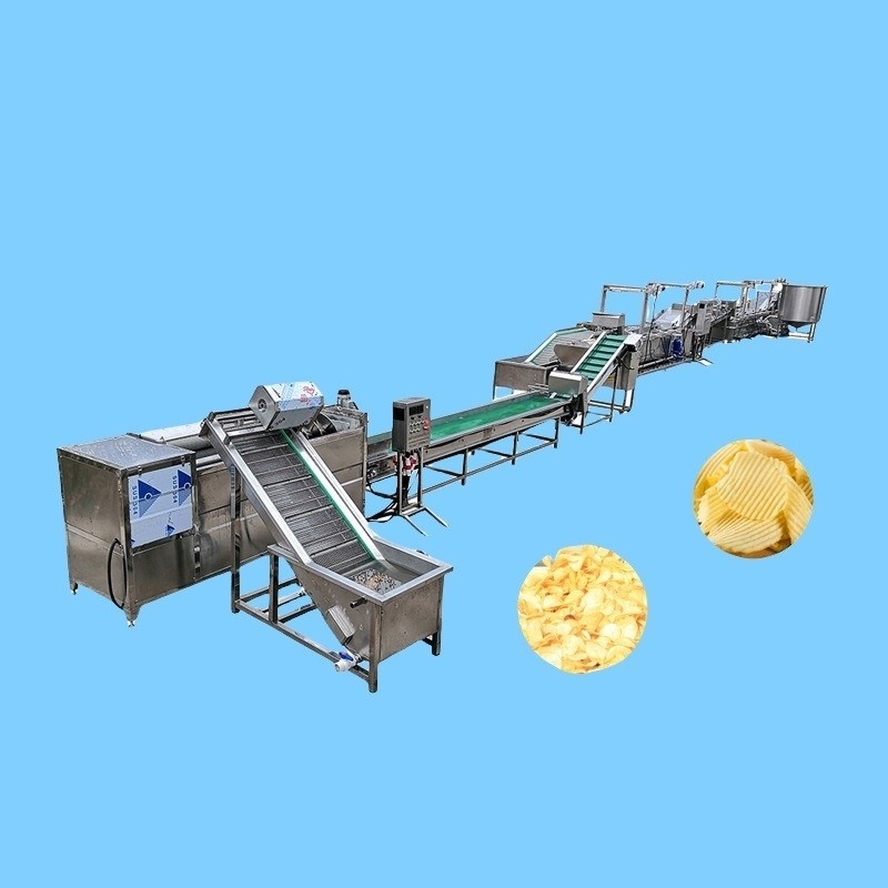 産業用ポテトチップフライヤー 300kgの容量