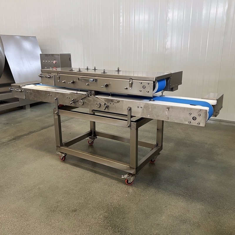 冷凍羊肉と牛肉のステーキのための熱加工肉切断機 容量500kg